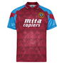 Aston Villa Home Shirt 1990 1991 Adults