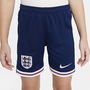 England Home Shorts 2024 Juniors