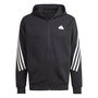 Future Icons 3 Stripes Full Zip Hoodie Mens