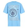 Boys Manchester City Short Sleeve Pj Set