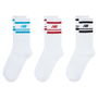 3 Pack Stripe Crew Socks