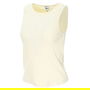 Ribbed Netball Fitted Vest