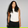 Ribbed Netball Fitted Vest