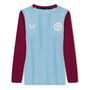 Aston Villa Players Training Long Sleeve T shirt Juniors