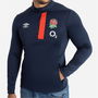 England Rugby Half Zip Fleece Top 2023 2024 Adults