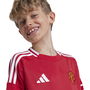 Manchester United Home Shirt 2024 2025 Juniors