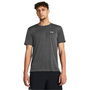 UA Launch Camo Shortsleeve Running Top Mens