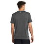 UA Launch Camo Shortsleeve Running Top Mens