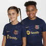 Barcelona Academy Pro Home Pre Match Shirt 2024 2025 Juniors