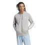 Essentials French Terry 3 Stripes Zip Hoodie Mens