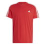 ESSENTIALS SINGLE JERSEY 3 STRIPES T SHIRT