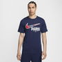 Paris Saint Germain Swoosh T shirt Mens