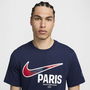 Paris Saint Germain Swoosh T shirt Mens