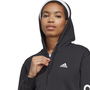 Essentials Linear Full Zip French Terry Hoodie Womens