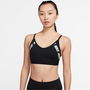 Indy Womens Light Support Logo Sports Bra Womens