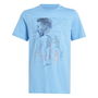 Messi Football Graphic T Shirt Juniors