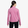 Older Girls DRI FIT Long Sleeve Half Zip