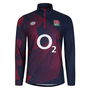 England Warm Up Mid Layer Top 2023 2024 Adults