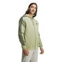 Fleece 3 Stripes Full Zip Hoodie Mens