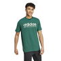 Essentials Single Jersey Linear Embroidered Logo T Shirt Mens