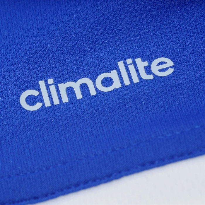 Sereno, 3 Bande, T-shirt pour hommes en Bleu et blanc