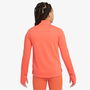 Older Girls DRI FIT Long Sleeve Half Zip