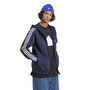 Essentials Fleece 3 Stripes Full Zip Hoodie Mens