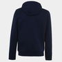 Essentials Fleece 3 Stripes Full Zip Hoodie Mens