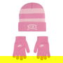 Stripe Beanie Set Juniors