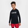 Pro Big Kids (Boys) Dri FIT Long Sleeve Training Crewneck Top