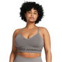 Seamless Low Impact Longline Sports Bra Womens