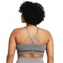 Seamless Low Impact Longline Sports Bra Womens