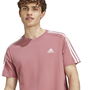 ESSENTIALS SINGLE JERSEY 3 STRIPES T SHIRT