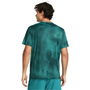 Armour Vanish Elite Vent Prtd Ss Gym Top Mens