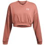 UA Rival Terry Oversized Crop Crew Sweatshirt Womens