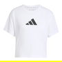 Train Essentials Big Logo Performance Training T Shirt Womens