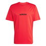 Essentials Single Jersey Linear Embroidered Logo T Shirt Mens