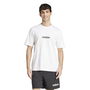 Essentials Single Jersey Linear Embroidered Logo T Shirt Mens