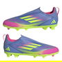 F50 League Laceless Junior Firm Ground Football Boots