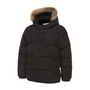 Boys 2 Zip Bubble Jacket Junior