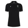 Wales Rugby Union Polo Shirt 2024 Womens