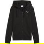 Single Cat Full Zip Hoodie Womens