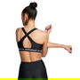 Armour Crossback Mid Bra Medium Impact Sports Womens