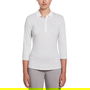 3/4Yd Golf Polo Shirt Womens