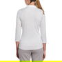 3/4Yd Golf Polo Shirt Womens