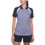 Optical Print Polo Shirt Womens