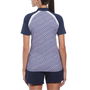 Optical Print Polo Shirt Womens
