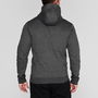 Fleece 3 Stripes Full Zip Hoodie Mens