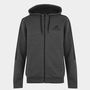 Essentials Fleece 3 Stripes Full Zip Hoodie Mens