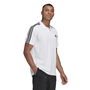 Mens Cotton 3 Stripes Polo Shirt